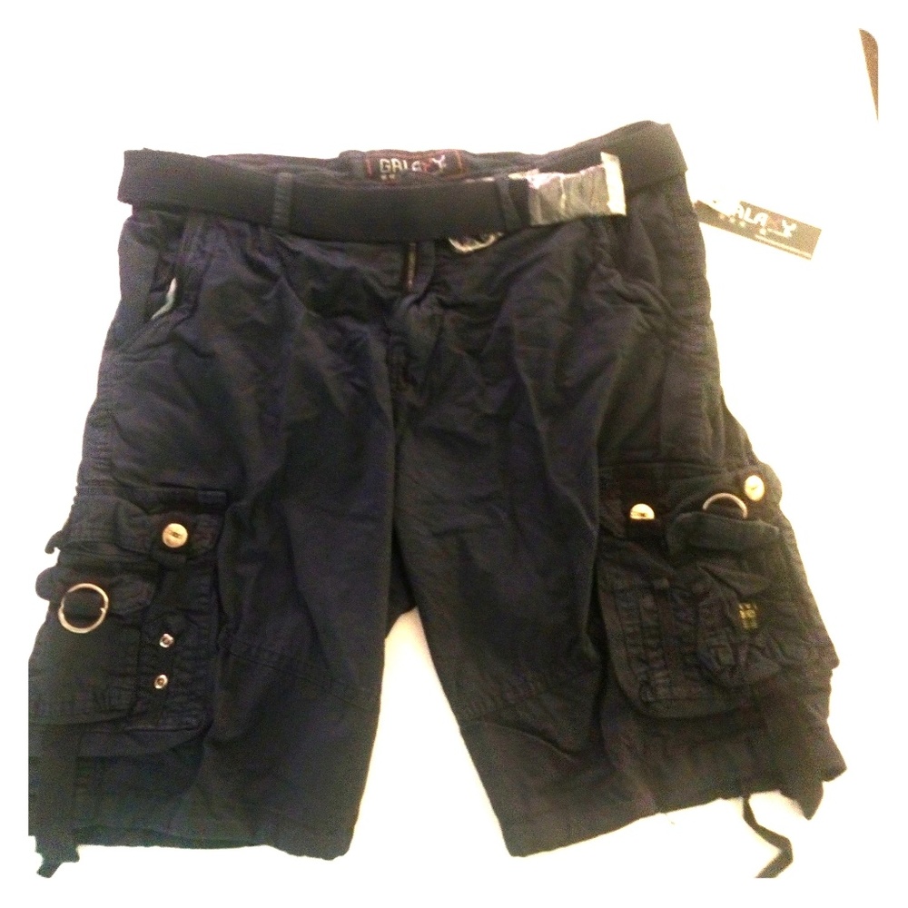 Tactical Reinforced Belted Cargo Shorts